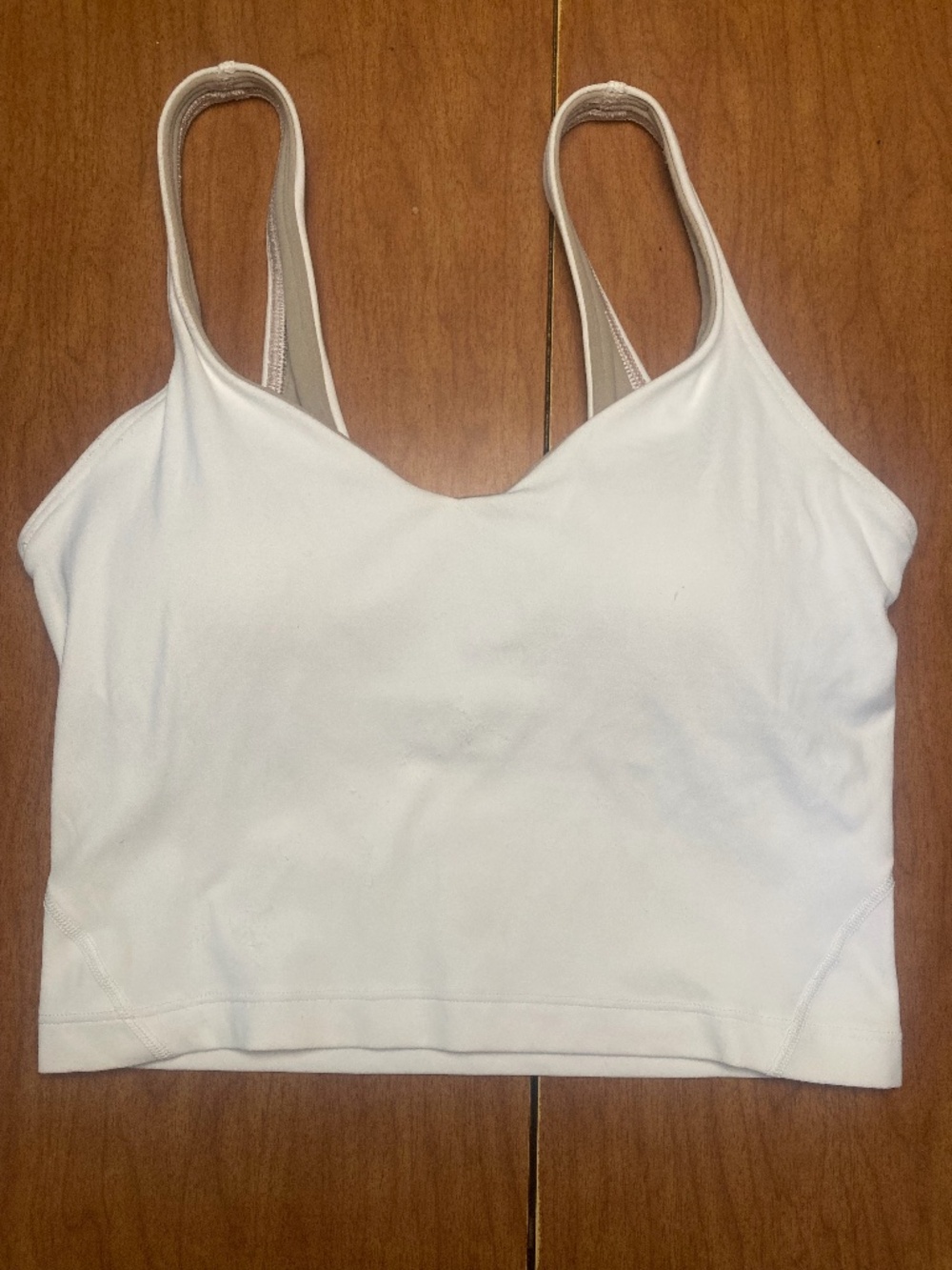 Lululemon Align Tank White Size 2 *flawed*